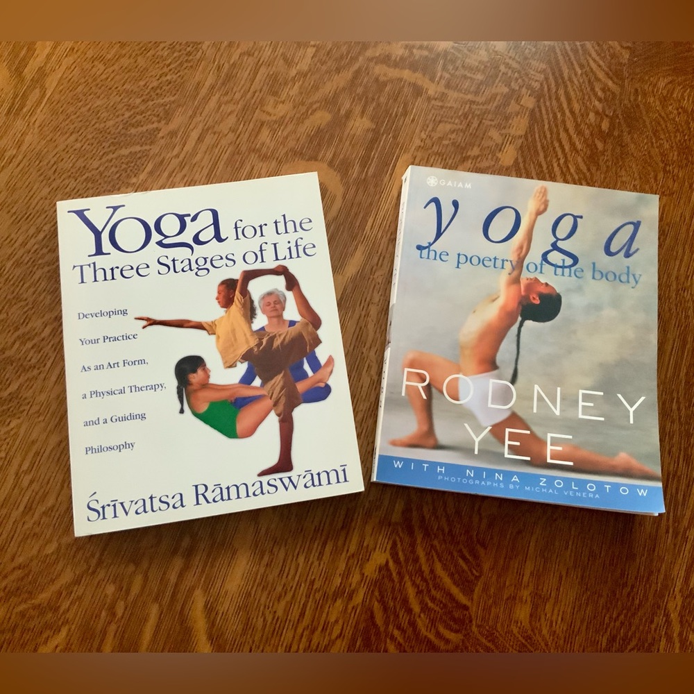 Yoga Instructional Books, Bundle of 2